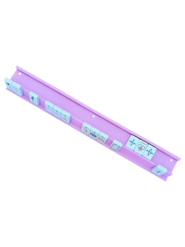 Mahjong Racks & Pushers (Set of 4) - Lilac