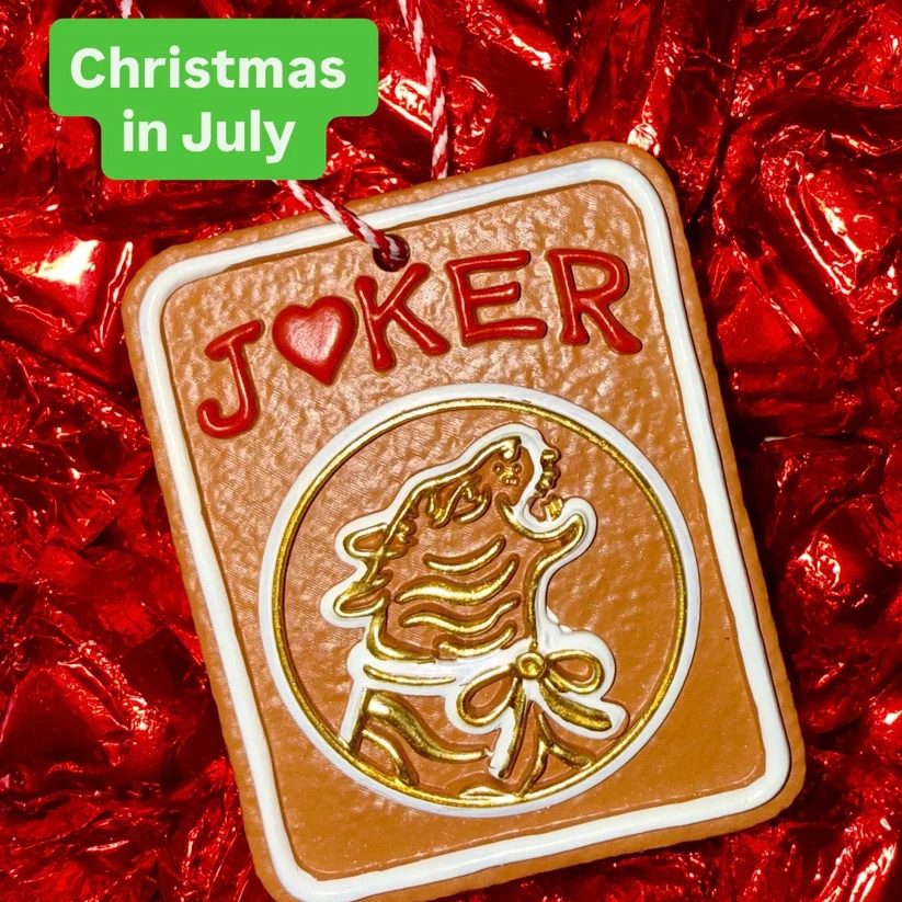 Tigre Joker Ornament in Classic Claydoh