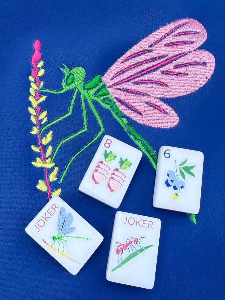 Dragon(fly) Mat, Garden Tiles & Display Box Bundle