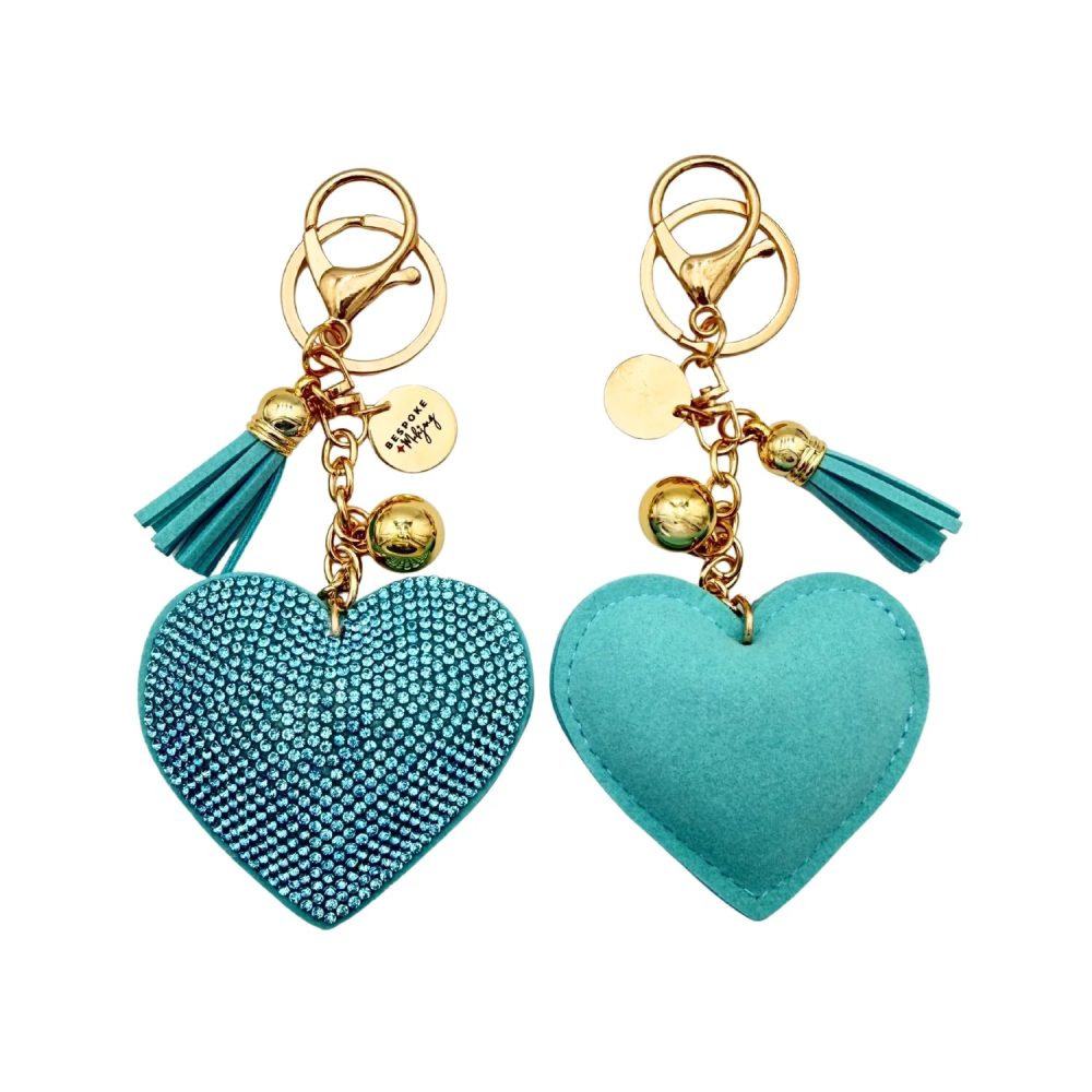 Heart Charm - Turquoise