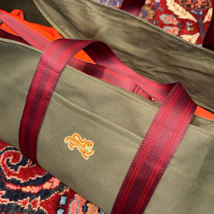 The Mahjong Field Bag, Olive