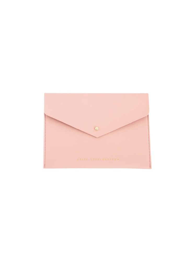 Card Clutch - Dusty Rose