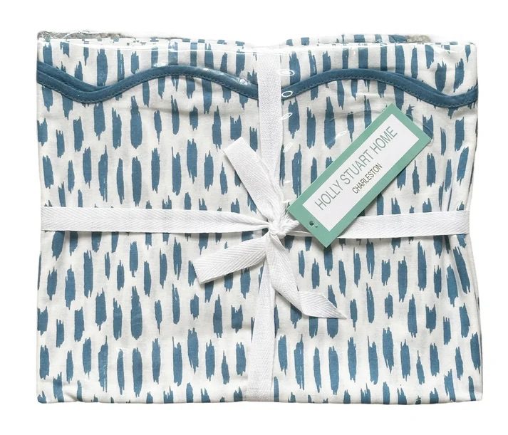 Dash Tablecloth by Holly Stuart Home – Cadet