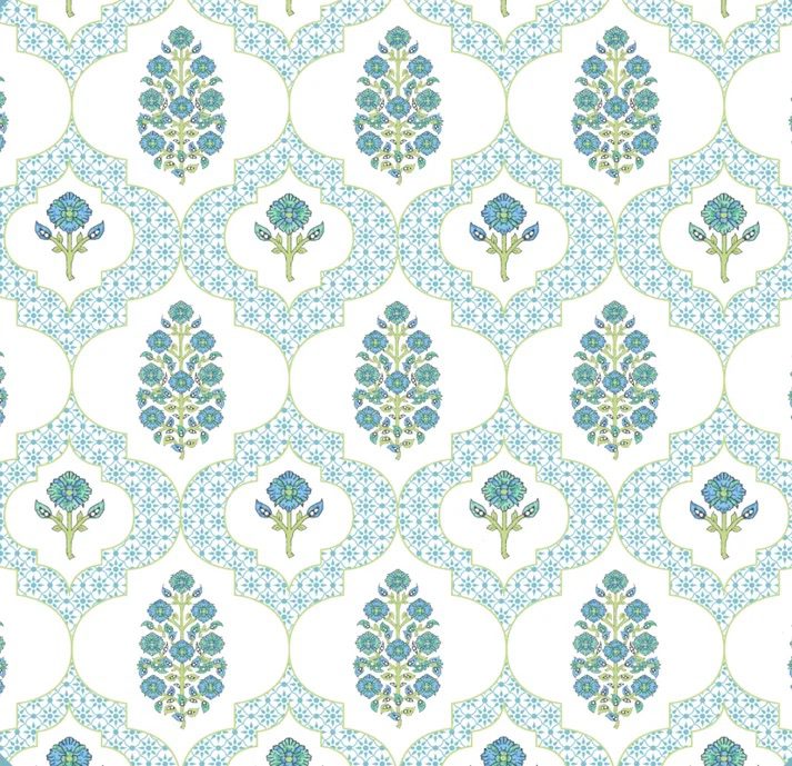 Indiennes Tablecloth by Holly Stuart Home – Blue