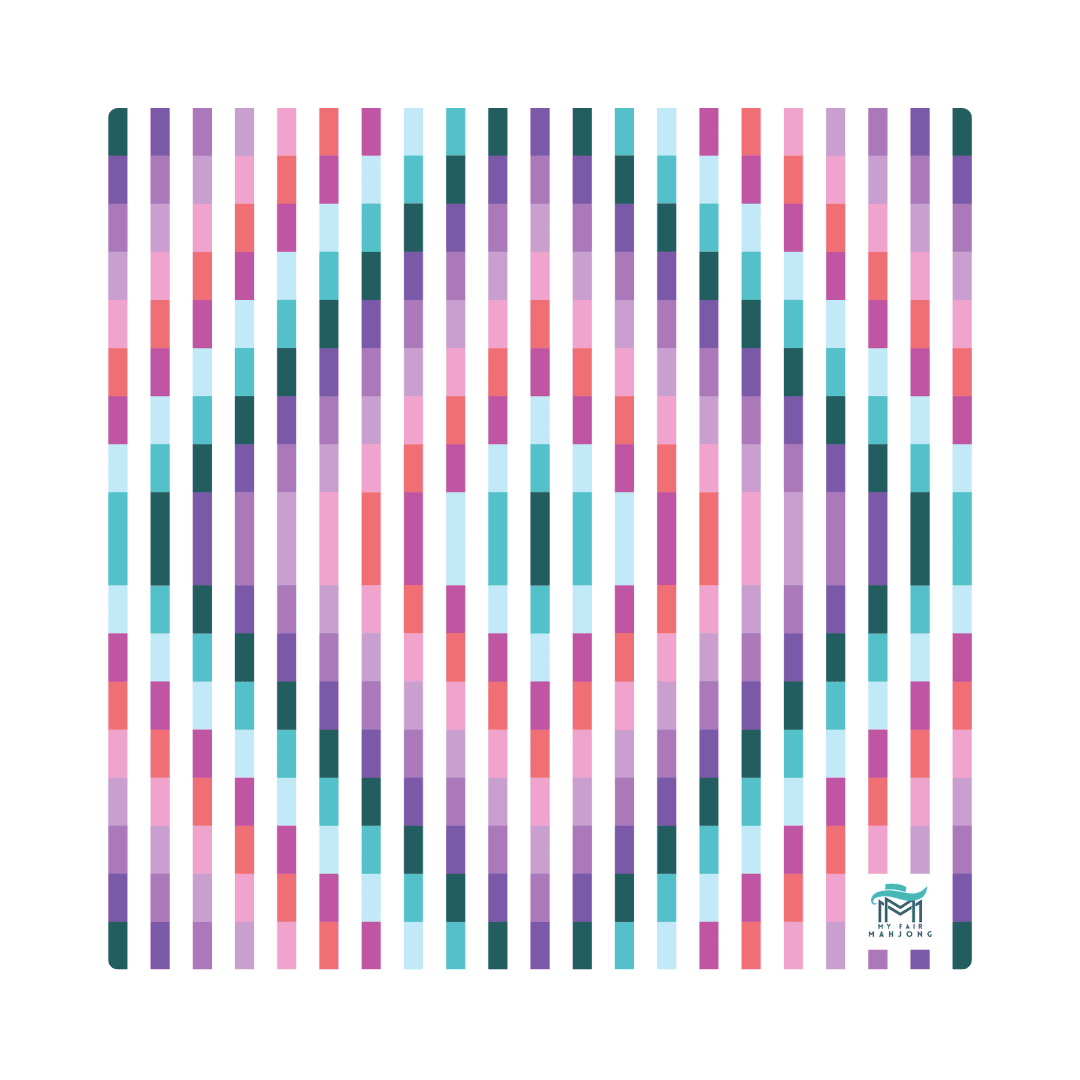 Laugh Lines Mat by My Fair Mahjong