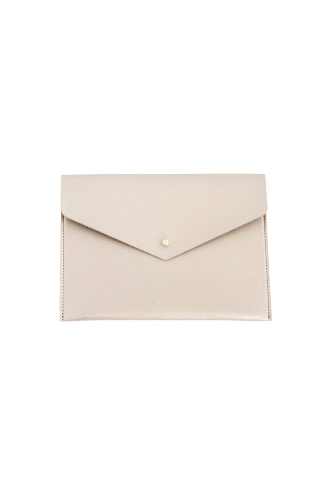 Card Clutch - Metallic