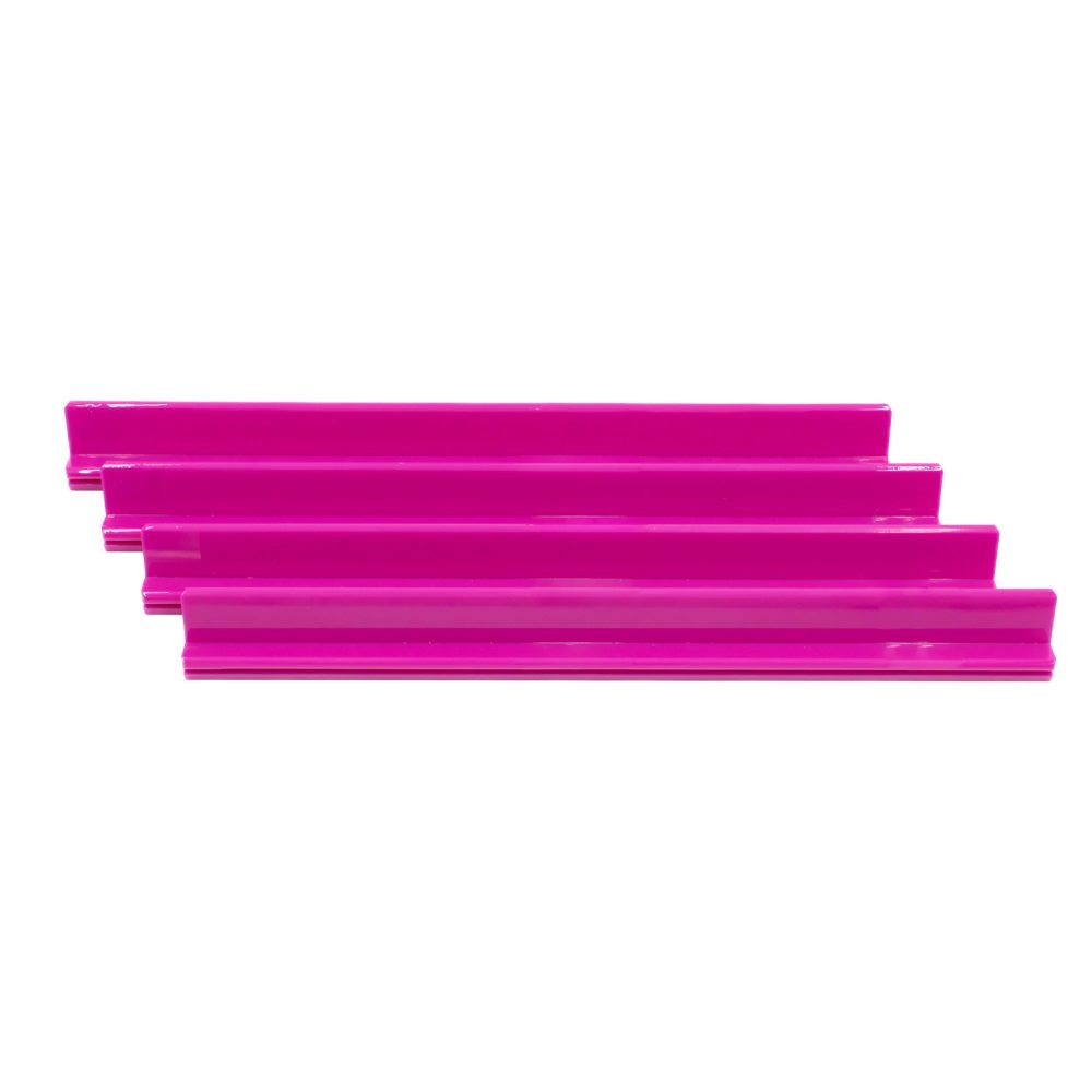 MINI Travel Mahjong Racks | Premium Acrylic | 10.31" – Magenta