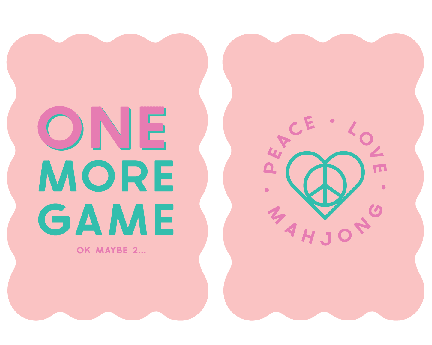 Mahjong tile shufflers by Peace Love Mahjong