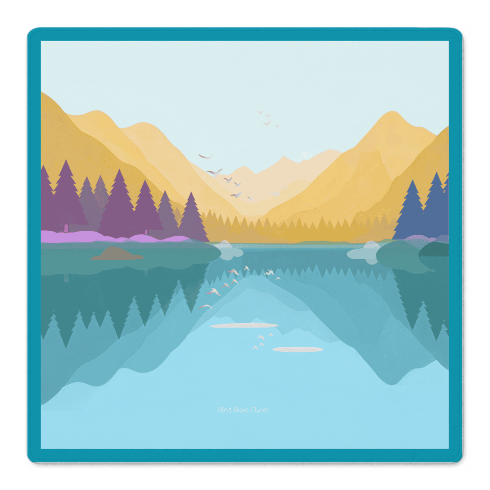 Pop’s Reflection Mahjong mat by Mahjong by SI