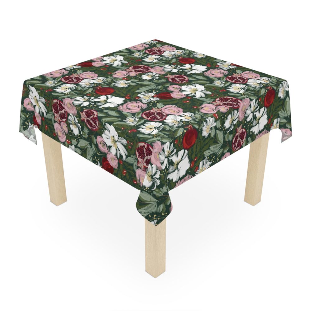 Crimson Harvest tablecloth by Britt Mills Design