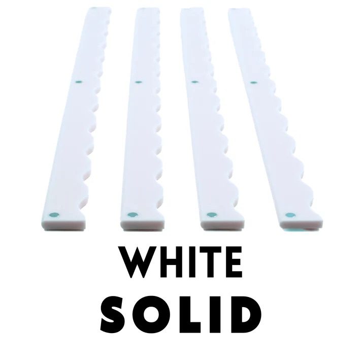 JONG RACK PUSHER ADD-ON - MAGNETIC | Premium Acrylic | Solid-Wavy-White