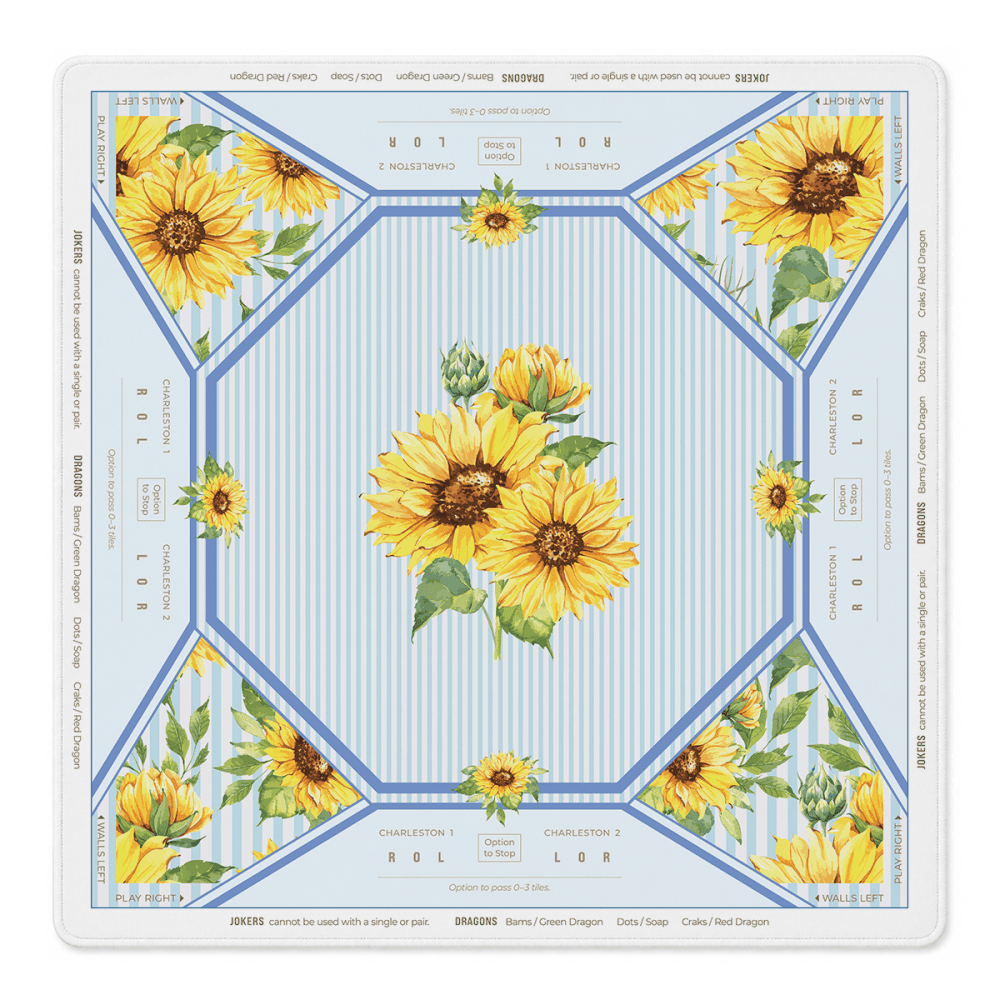 Sun Seeker Mahjong mat by Mahjong by SI