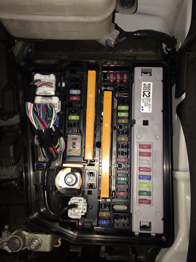 2016 toyota highlander hybrid awd fuse box diagrams