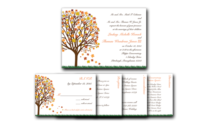 Fall Tree Ensemble Dot And Bow - Classic Light Wallpaper - Retina