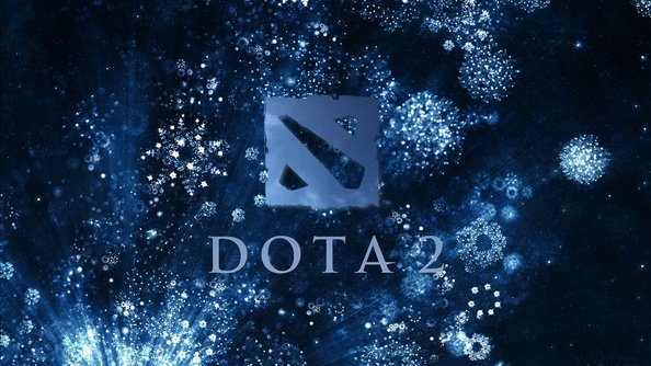 If the dota logo was in blue the whole time it would have . Dota2 Logo Frosty Dota 2 Game Wallpapers Gallery