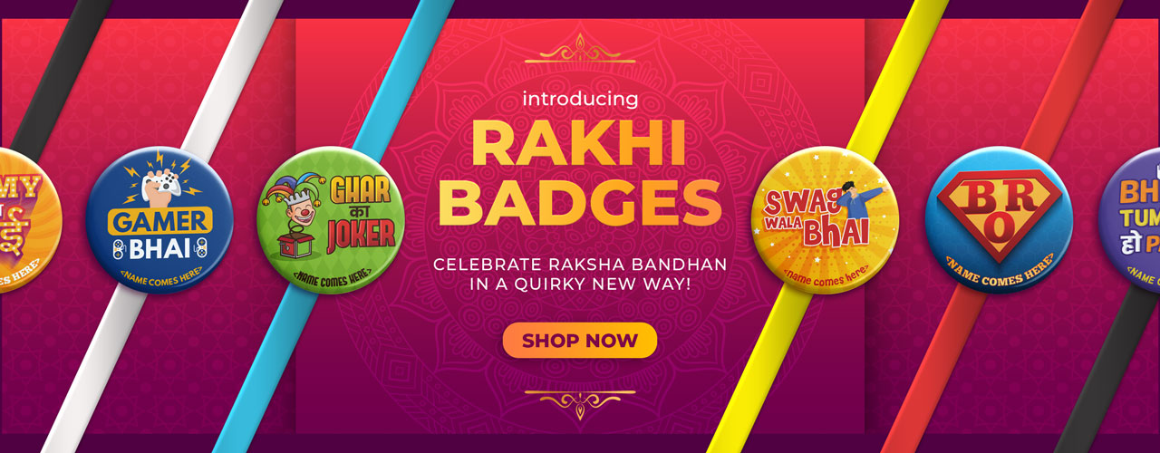 Buy Customized Round Pin Metal Button Badges Online Dot