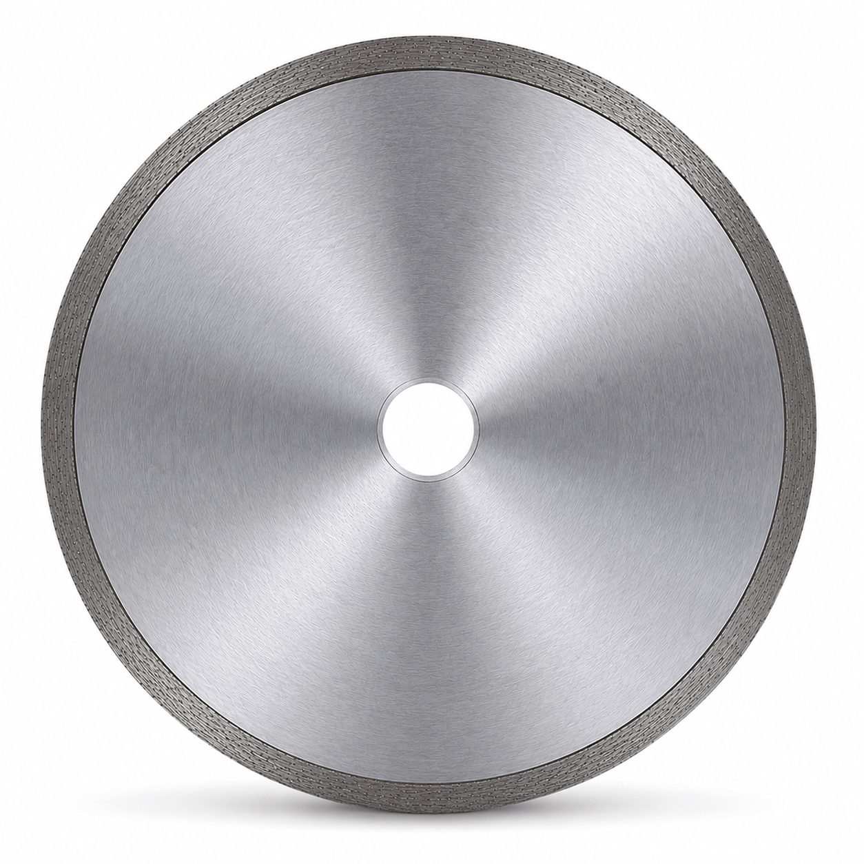 DOT porcelain and tile continuous rim diamond blade, 7 to 14 inch, for chip-free wet tile saw cuts