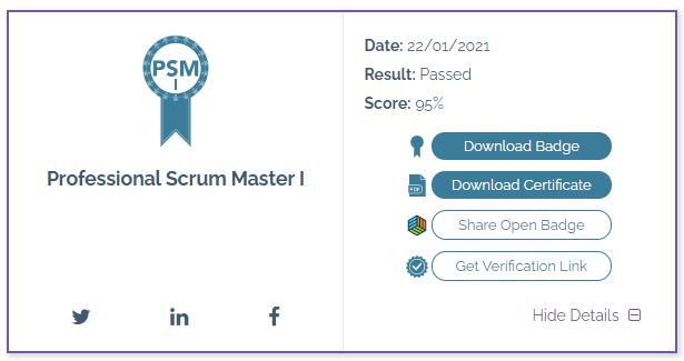 Psm Certificate - Desktop Gradient Pictures for Desktop
