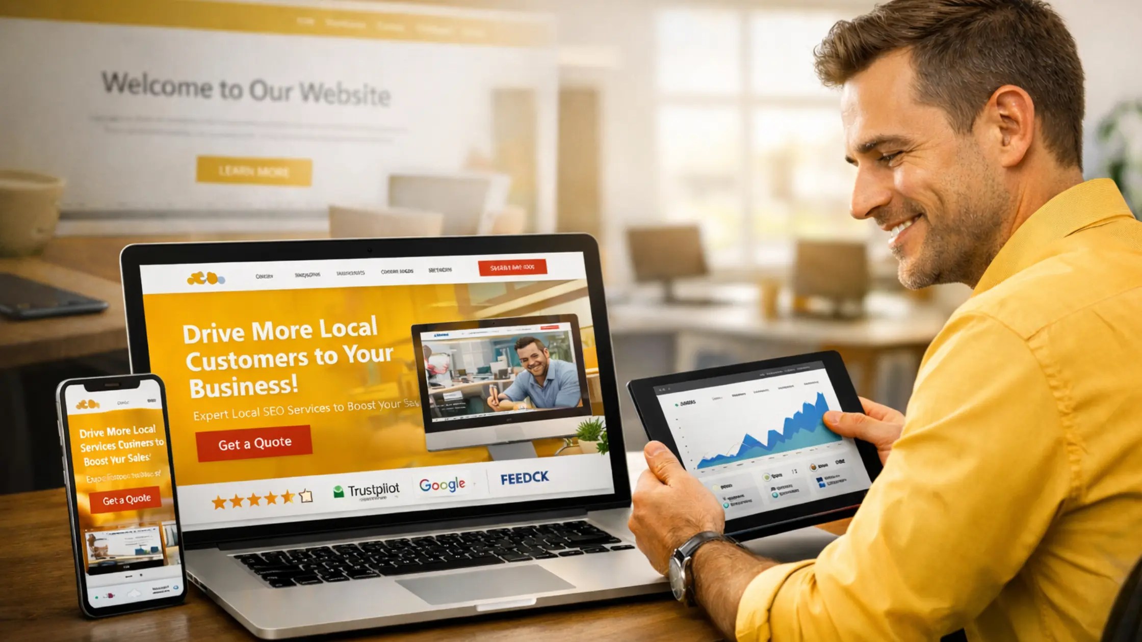 Small Business Website Design Examples That Actually Generate Leads