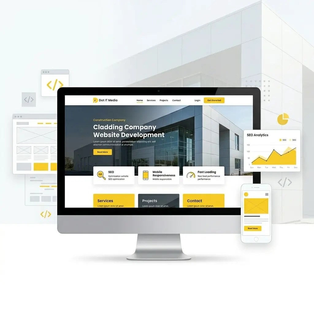 Web Design & Development for Cladding Companies
