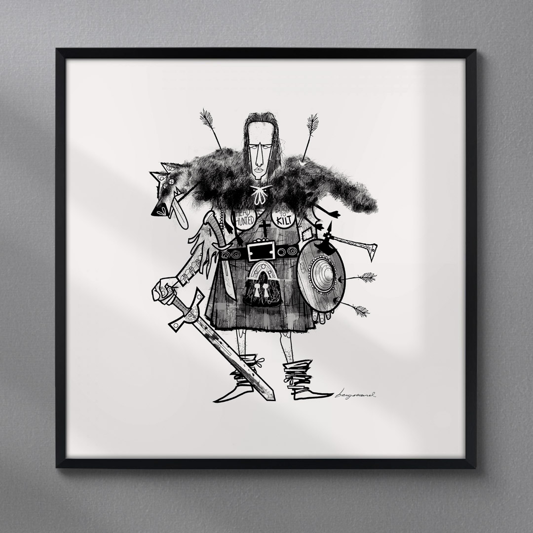 Christopher Lambert Born to kilt