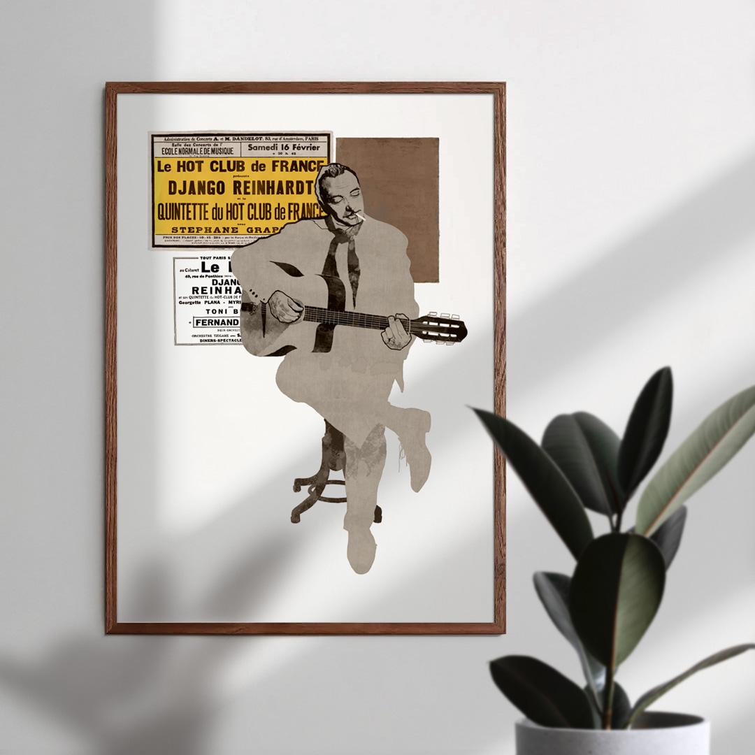 Dotlings Reinhardt Framed