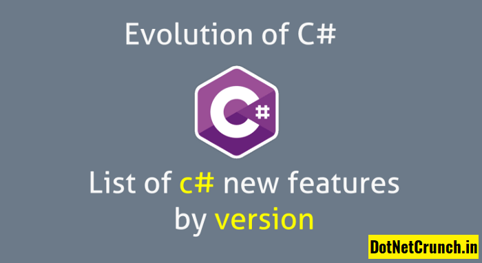 c# version history dotnetcrunch