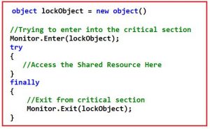 Monitor Class In C With Examples Dot Net Tutorials - Best Nature Illustrations in HD