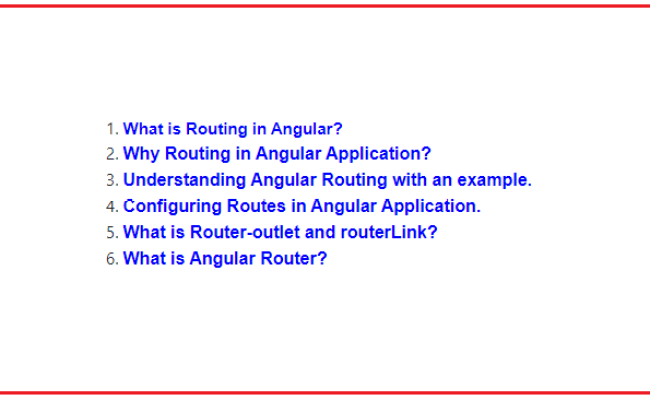 Routing In Angular Application With Examples - Dot Net Tutorials