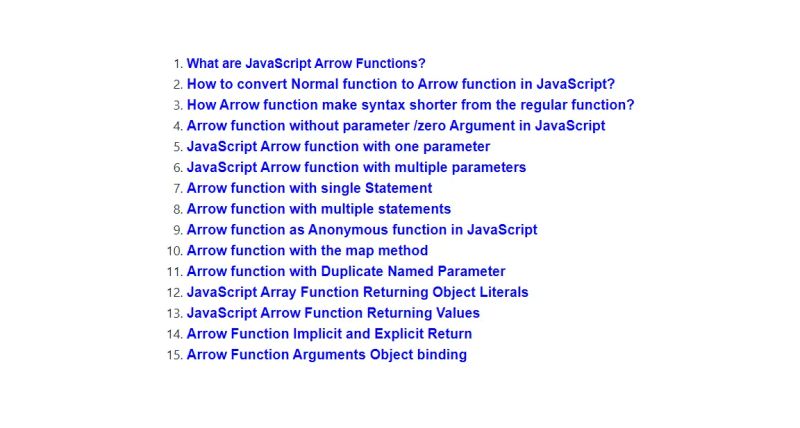 Javascript Arrow Function With Examples Dot Net Tutorials - Full HD Landscape Patterns for Desktop