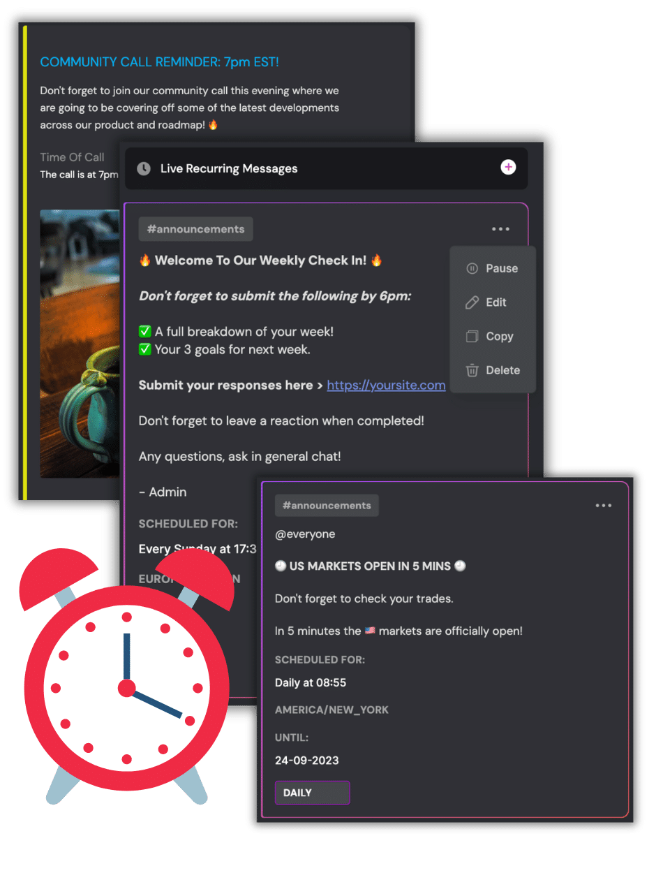 Powerful Announcement & Reminder Bot For Discord | dotNotify