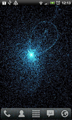 Moving wallpapers are one of the strentghts of android. Particlize Your Background With The Radiant Particles Live Wallpaper Android Dottech