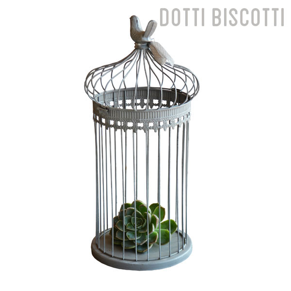 Metal Bird Cages (approx 42cm high) Available: 12