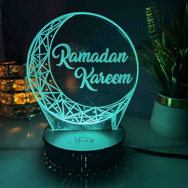 Ramzan Kareem 3D Illusion Lamp (IL0138)