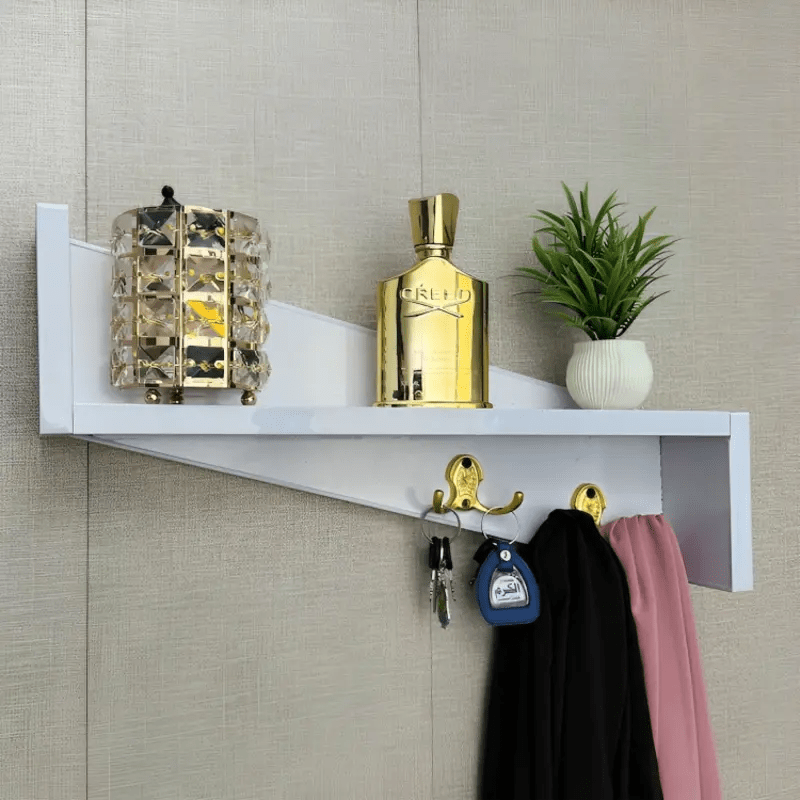 Multipurpose Floating Shelf with Key Hanger (WS0172)