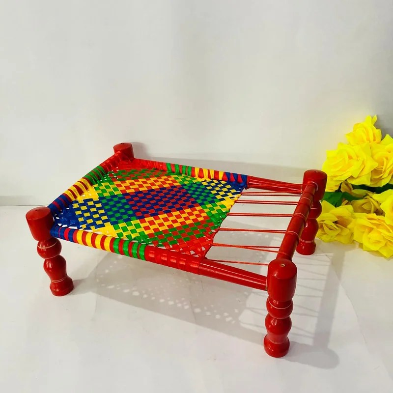 Hand Made Wooden Charpai