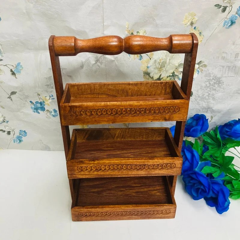 Wooden Spoon Holder- Carving