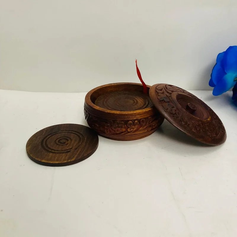 Tea Mat Wooden- Carving