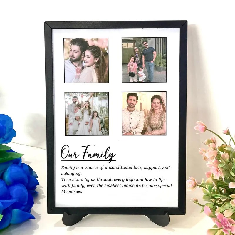 Personalized Family Collage  Photo Frame