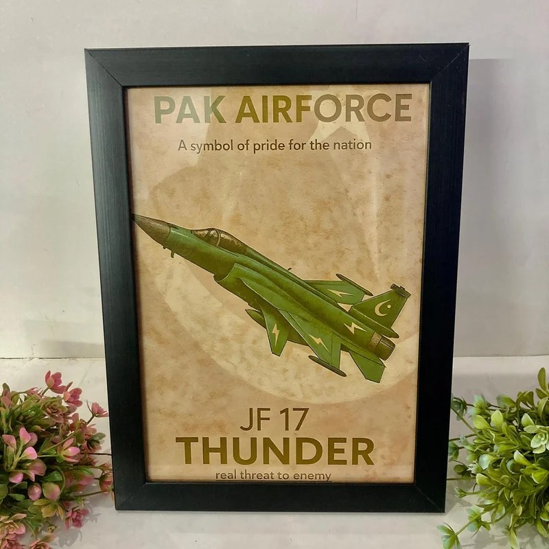 JF-17 PAK Air Force Pride Wall Art