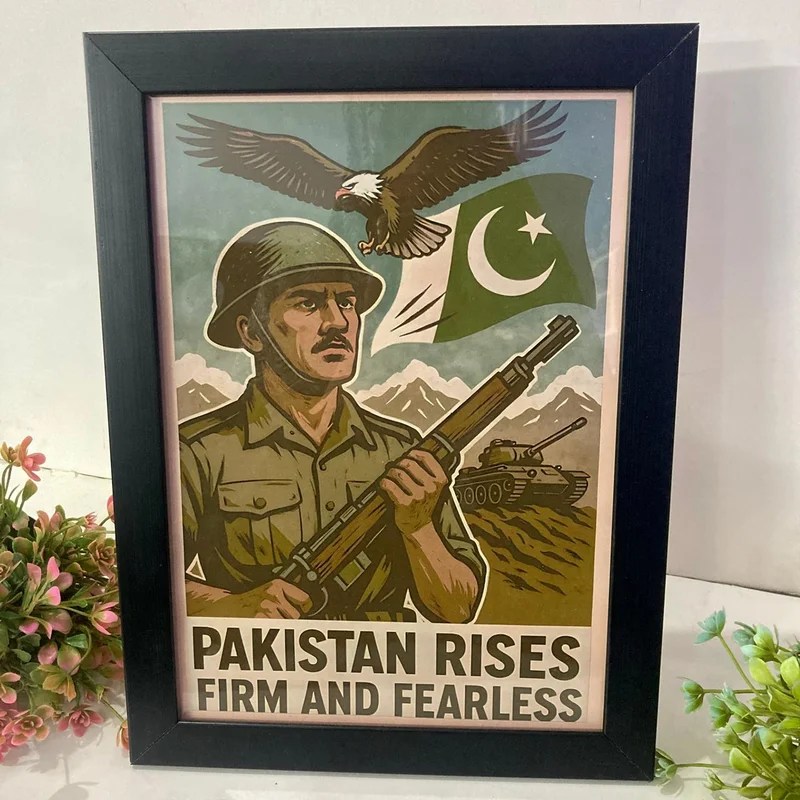 PAK Army Pride Wall Art Frame