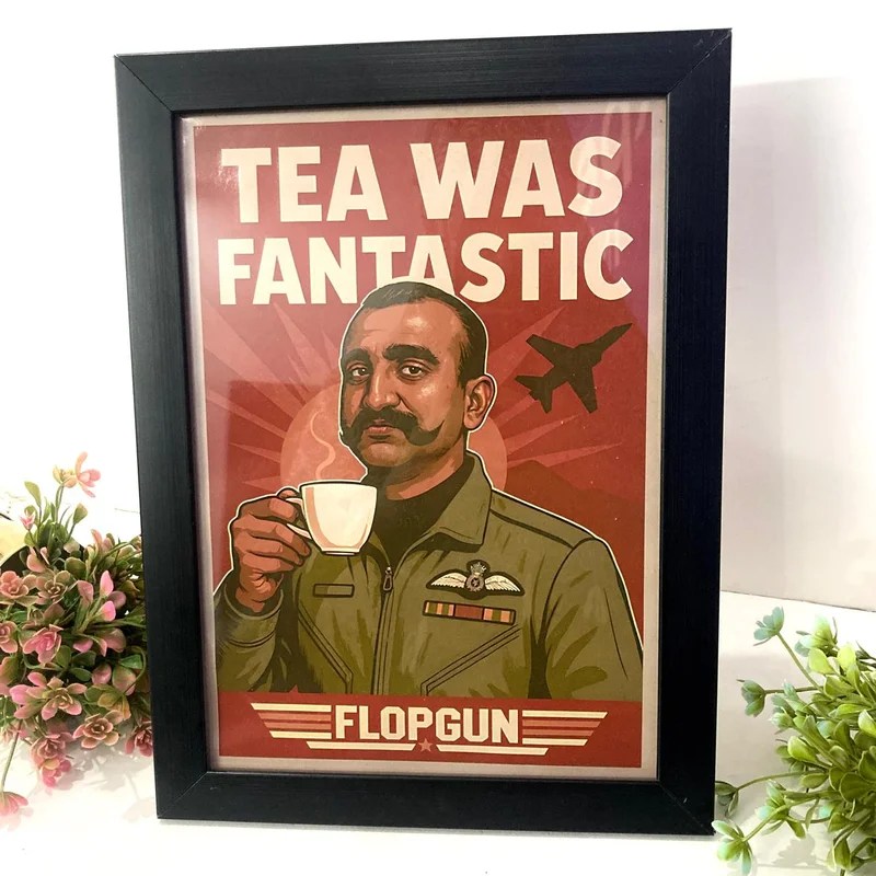 Tea Was Fantestic Wall Art