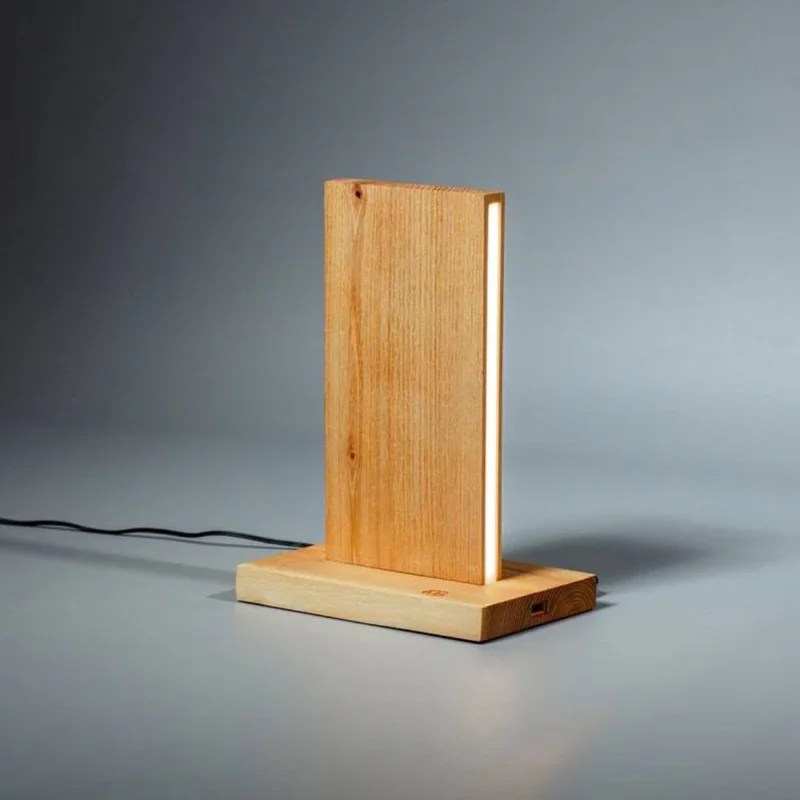 Wooden LED Table Lamp