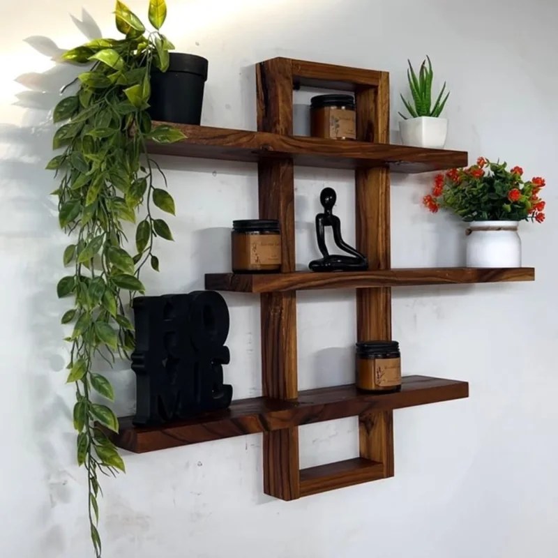 Wooden Wall Shelf