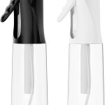 300ml Continuous Spray Bottle 2Pack Plastic Empty Hair Mist Sprayer