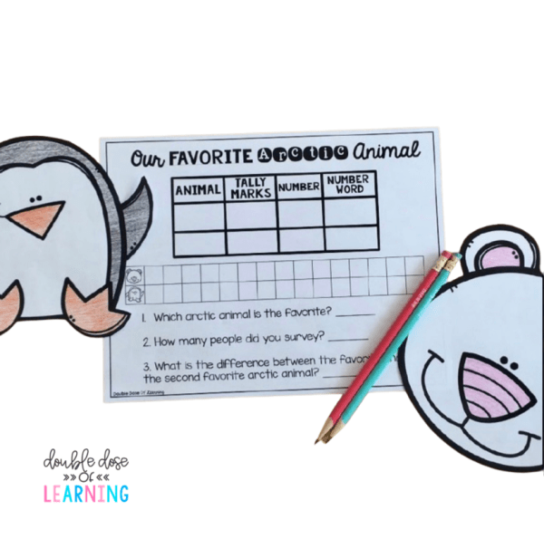 Arctic Animal - Winter Math Craft