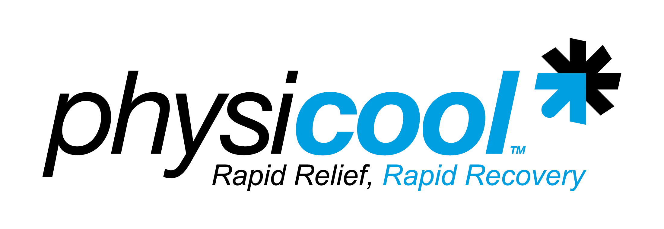 Physicool Logo - Rapid Relief Rapid Recovery