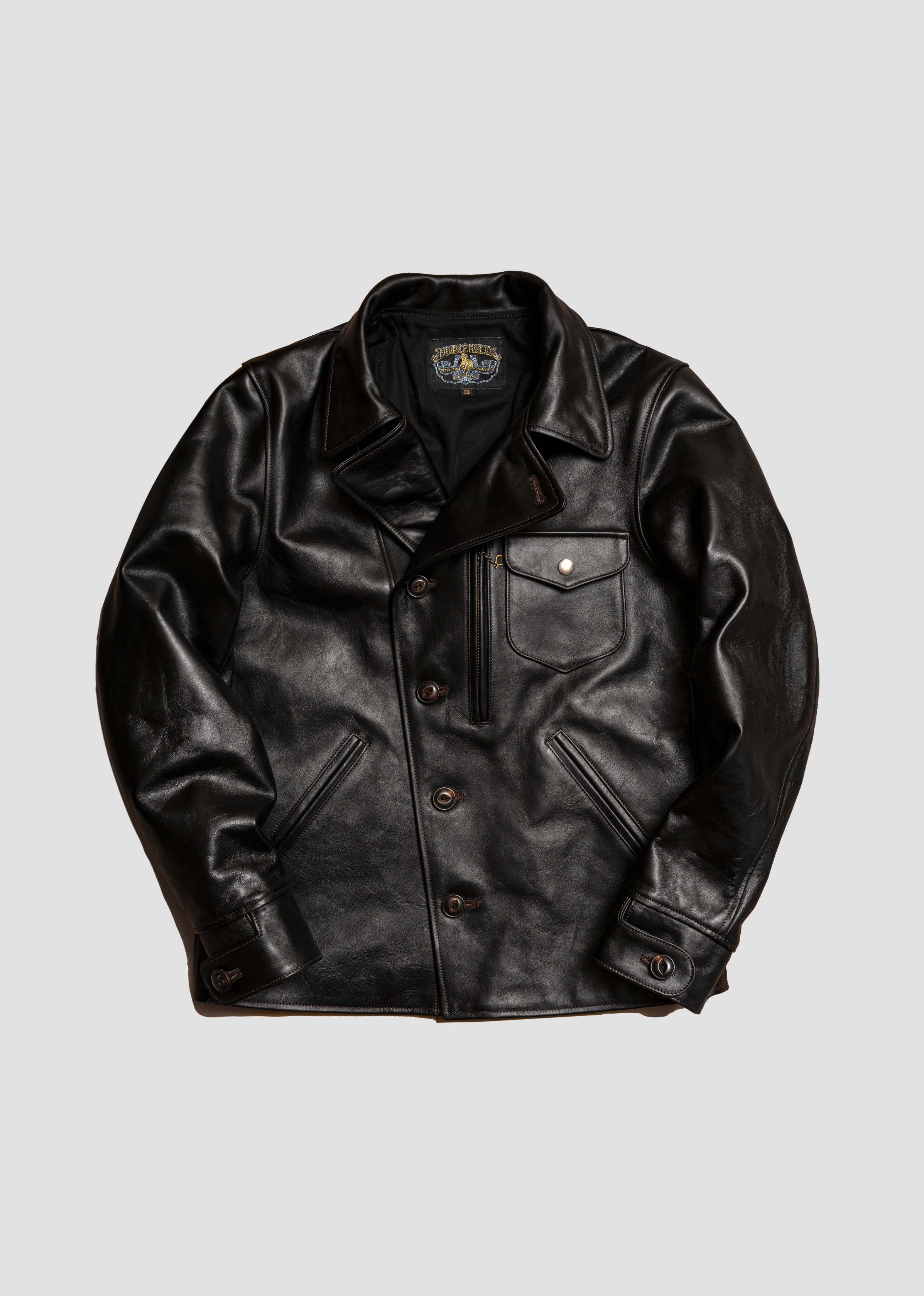 RIDERS LEATHER JACKET - DOUBLE HELIX