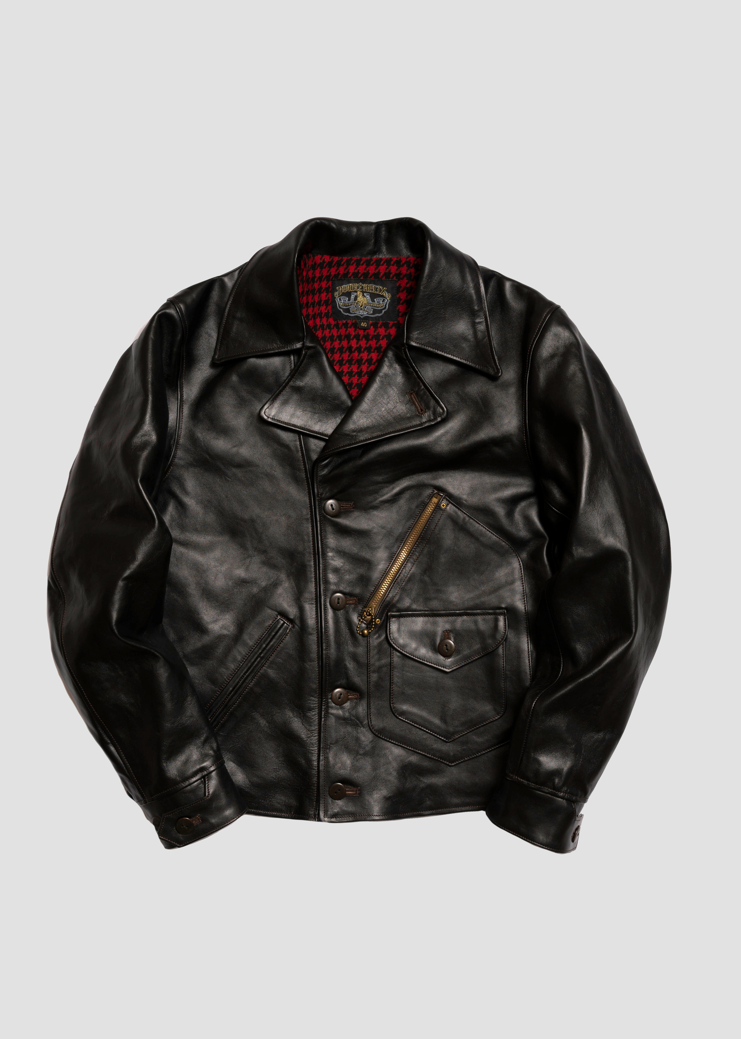 RIDERS LEATHER JACKET - DOUBLE HELIX