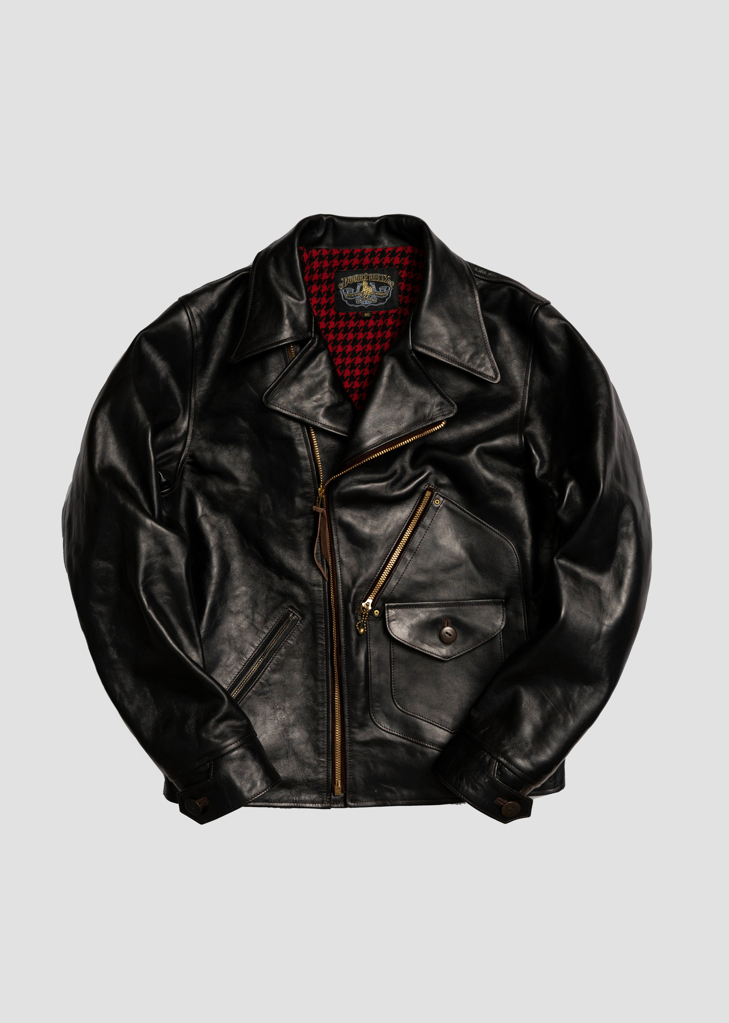 RIDERS LEATHER JACKET - DOUBLE HELIX